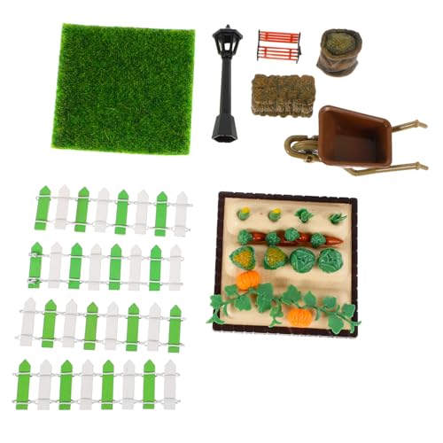 Abaodam 1 Satz Simulierter Gemüsebauernhof Puppenhaus Zubehör Sandkastenzubehör Landwirtschaftliche Spielzeuge Materialien für Sandtischmodelle Mini-Puppenhauszubehör Plastik Abaodam 1 Satz Simulierter Gemüsebauernhof Puppenhaus Zubehör Sandkastenzubehör Landwirtschaftliche Spielzeuge Materialien für Sandtischmodelle Mini-Puppenhauszubehör Plastik von Abaodam