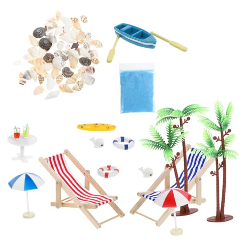Abaodam 1 Satz Simulierter Strandschirm Set Miniatur Nautisch Bausätze Ornamente Zum Basteln Regenschirm Harzornament Hölzern Abaodam 1 Satz Simulierter Strandschirm Set Miniatur Nautisch Bausätze Ornamente Zum Basteln Regenschirm Harzornament Hölzern von Abaodam
