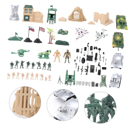 Abaodam Soldaten-Modell-Set – 200-teiliges Simulationsspielzeug – Lebensecht Fördert Die Eltern- -bindung Abaodam Soldaten-Modell-Set – 200-teiliges Simulationsspielzeug – Lebensecht Fördert Die Eltern- -bindung von Abaodam