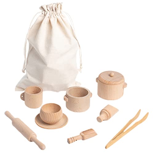 Abaodam 1 Satz Spielhaus Teeservice Für Mädchen Rollenspiel Teezeit Für Kleinkinder Für Kleine Mädchen Kinderanzug Fall Hölzern Abaodam 1 Satz Spielhaus Teeservice Für Mädchen Rollenspiel Teezeit Für Kleinkinder Für Kleine Mädchen Kinderanzug Fall Hölzern von Abaodam