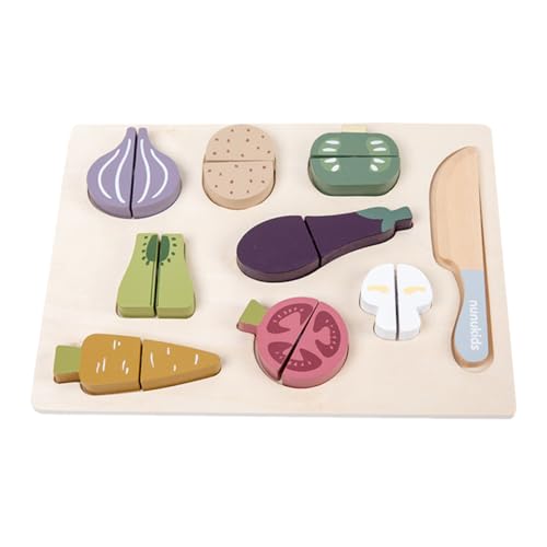 Abaodam Natürliches Gemüseschneidespielzeug Aus Holz 1 Set Vortäuschen Puzzlespielzeug Feinmotorik Der Kinder Sicheres Material Abaodam Natürliches Gemüseschneidespielzeug Aus Holz 1 Set Vortäuschen Puzzlespielzeug Feinmotorik Der Kinder Sicheres Material von Abaodam