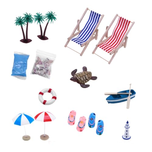 Abaodam Mini-Ornament Im Strandstil Landschaftsspielzeug Mini-stranddekorationsset Für Jungen Und Mädchen Abaodam Mini-Ornament Im Strandstil Landschaftsspielzeug Mini-stranddekorationsset Für Jungen Und Mädchen von Abaodam