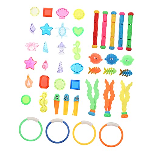 Abaodam 1 Satz Tauchspielzeug Kindergeschenk Für Schwimmspielzeug Kinderspielzeug Tauchbecken Pädagogisches Lernspielzeug Plastik von Abaodam