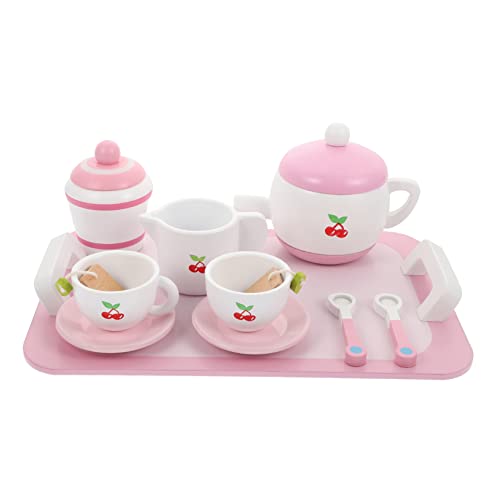 Abaodam 1 Satz Tee- küchenspielzeug für Kitchen Toys for Educational Toys Puppenküche Zubehör Geschirrset Vorgeben Tee Spielset lustige pädagogische Requisiten hölzern Abaodam 1 Satz Tee- küchenspielzeug für Kitchen Toys for Educational Toys Puppenküche Zubehör Geschirrset Vorgeben Tee Spielset lustige pädagogische Requisiten hölzern von Abaodam
