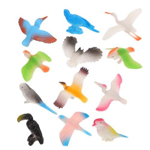 Abaodam 1pc Simulierte Spielzeuge Vogel Vögel Figuren Tier Spielzeug Für Jungen Und Mädchen Realistische Tier Modelle Simulation Tier Spielzeug von Abaodam