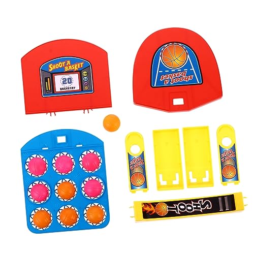 Abaodam 1 Satz Tischspiel Kleinkinder Karikatur Leute Basketball Spiel Desktop-Spiel Für Colorful Plastik von Abaodam
