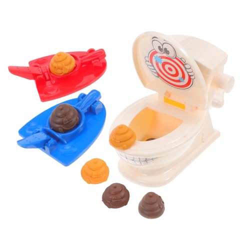 Abaodam 1 Satz Toilettenspielzeug Toiletten Spaß Party Kompakte Spielzeuge Kotspielzeug Streichartikel Poop-Streich Poop-Spiel Plastik von Abaodam