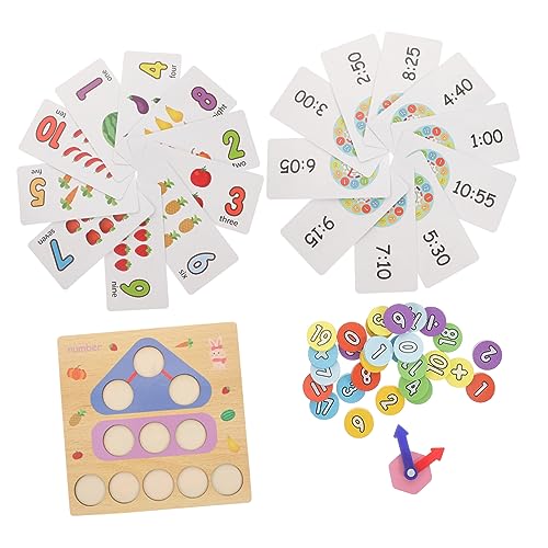 Abaodam 1 Satz Uhr-Lernspielzeug Aufklärungsspielzeug für digitales Unterrichtsmodell Uhr buntes Uhrenspielzeug Erleuchtungsspielzeug für Badespielzeug hölzern Abaodam 1 Satz Uhr-Lernspielzeug Aufklärungsspielzeug für digitales Unterrichtsmodell Uhr buntes Uhrenspielzeug Erleuchtungsspielzeug für Badespielzeug hölzern von Abaodam