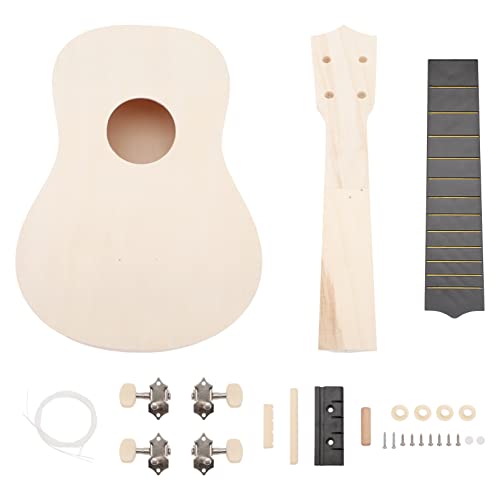 Abaodam Bauen Sie Ihr Eigenes Ukulelen-Set Gitarren-Set Pädagogisches Musikspielzeug Für Kinder Und Anfänger von Abaodam