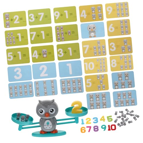 Abaodam 1 Satz Waagen ausbalancieren Kleinkinder Spiele Stammlernwerkzeug Balance-Mathe-Spiel Stamm-Lernwerkzeug-Spiel Balance Cooles Mathe-Spiel Plastik Grey Abaodam 1 Satz Waagen ausbalancieren Kleinkinder Spiele Stammlernwerkzeug Balance-Mathe-Spiel Stamm-Lernwerkzeug-Spiel Balance Cooles Mathe-Spiel Plastik Grey von Abaodam