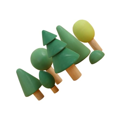 Abaodam Puzzle Für Jungen Und Mädchen Stapelspiel Spielzeug Holzklötze Lernspielzeug Für Kleinkinder Themenbausteine von Abaodam