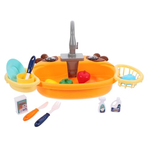 Abaodam 1 Satz Wasserspielzeug für die Küche Spielbecken für Kleinkinder Waschbeckenspielzeug für Kleinkinder Kinderrollenspiel Waschbecken Waschbecken Abs Orange Abaodam 1 Satz Wasserspielzeug für die Küche Spielbecken für Kleinkinder Waschbeckenspielzeug für Kleinkinder Kinderrollenspiel Waschbecken Waschbecken Abs Orange von Abaodam