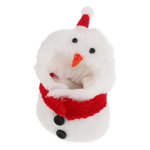 Abaodam 1satz Weihnachtskostüm Für Puppen Set Niedliche Schneemannmütze Und Schal Miniatur Puppenzubehör Für Kreative Bastelideen Für Festliche Dekorationen Und Puppenverkleidung Abaodam 1satz Weihnachtskostüm Für Puppen Set Niedliche Schneemannmütze Und Schal Miniatur Puppenzubehör Für Kreative Bastelideen Für Festliche Dekorationen Und Puppenverkleidung von Abaodam