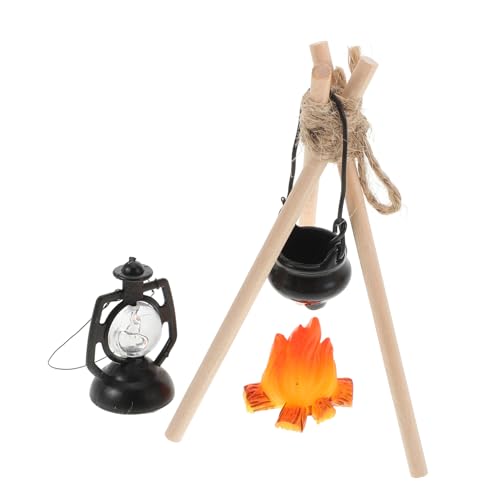 Abaodam Set mit Miniatur-campinghaus-Requisiten Puppenhaus-zubehör Brennholz-Modell für Puppen- -Szene Abaodam Set mit Miniatur-campinghaus-Requisiten Puppenhaus-zubehör Brennholz-Modell für Puppen- -Szene von Abaodam