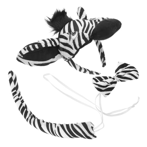 Abaodam 1 Satz Zebra in Haarband Gekleidet Karneval Halloween Kostüme Kinderstirnbänder Für Mädchen Zebra-zubehör Zebrakostüm Für Cartoon-tierkopfschmuck Baumwolle Abaodam 1 Satz Zebra in Haarband Gekleidet Karneval Halloween Kostüme Kinderstirnbänder Für Mädchen Zebra-zubehör Zebrakostüm Für Cartoon-tierkopfschmuck Baumwolle von Abaodam