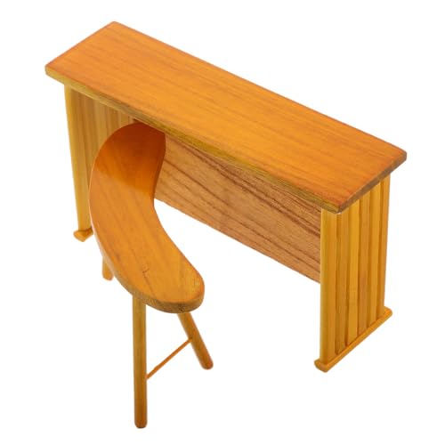 Abaodam 1 Satz Zubehör Für Puppenhäuser Puppenhaus Blockhaus Für Puppen Möbel Behälter Mit Deckel Miniaturstühle Zum Basteln Mini-Schreibtisch Winziger Stuhl Holz Light Brown Abaodam 1 Satz Zubehör Für Puppenhäuser Puppenhaus Blockhaus Für Puppen Möbel Behälter Mit Deckel Miniaturstühle Zum Basteln Mini-Schreibtisch Winziger Stuhl Holz Light Brown von Abaodam