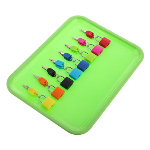 Abaodam 1 Satz Zum Knacken Von Schlössern Pädagogisches Stammspielzeug Kinderschlösser Mit Schlüssel Lernen Sperre Montessori-lernspielzeug Lernspielzeug Für Metall von Abaodam