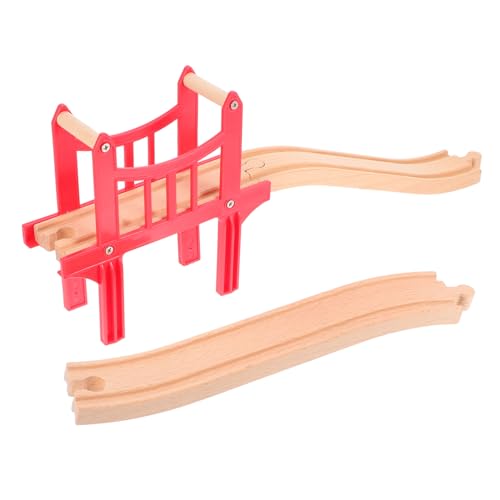 Abaodam 1 Satz der Zug Holzschienen Set Zug Brücke Holzbahn Zubehör Interaktive Spielzeuge Zug Fahrbahn Eisenbahnbrücke aus Holz Eisenbahnbrücken für Holzgleise Gleisbrücke hölzern Abaodam 1 Satz der Zug Holzschienen Set Zug Brücke Holzbahn Zubehör Interaktive Spielzeuge Zug Fahrbahn Eisenbahnbrücke aus Holz Eisenbahnbrücken für Holzgleise Gleisbrücke hölzern von Abaodam