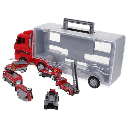 Abaodam 1 Satz für kinderspielzeug spielzeugwagen geschirrset Toy Cars Bausatz Nacht Autos für Kleinkinder von 2-4 Jahren Kinderauto Plastik rot Abaodam 1 Satz für kinderspielzeug spielzeugwagen geschirrset Toy Cars Bausatz Nacht Autos für Kleinkinder von 2-4 Jahren Kinderauto Plastik rot von Abaodam