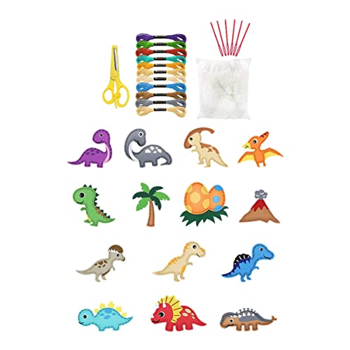 Abaodam Spielzeug 1 Satz Handgenähter Anhänger Bausätze Dinosaurier Bastel Set Für Für Spielzeuge Für Toys for Kid Toys Kinderspielzeug Kinderzubehör Pp Baumwolle Abaodam Spielzeug 1 Satz Handgenähter Anhänger Bausätze Dinosaurier Bastel Set Für Für Spielzeuge Für Toys for Kid Toys Kinderspielzeug Kinderzubehör Pp Baumwolle von Abaodam