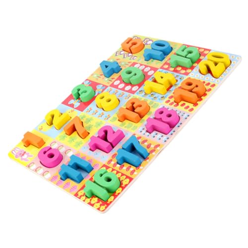 Abaodam 1 Satz kognitives kinderspielzeug für + Numbers Toy Nummern pädagogisches Puzzle- aus Holz Bausteinspielzeug hölzern Abaodam 1 Satz kognitives kinderspielzeug für + Numbers Toy Nummern pädagogisches Puzzle- aus Holz Bausteinspielzeug hölzern von Abaodam