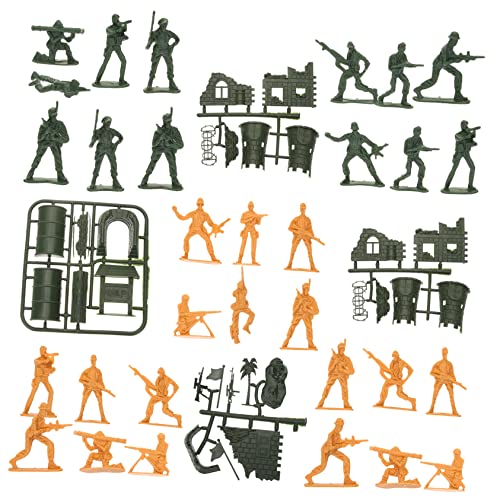 Abaodam 1 Satz militärisches Spielset Figuren Kreatives Educational Toys sammlerstücke Armeemänner Actionfiguren Armeemänner Spielzeugsoldaten Plastik Abaodam 1 Satz militärisches Spielset Figuren Kreatives Educational Toys sammlerstücke Armeemänner Actionfiguren Armeemänner Spielzeugsoldaten Plastik von Abaodam