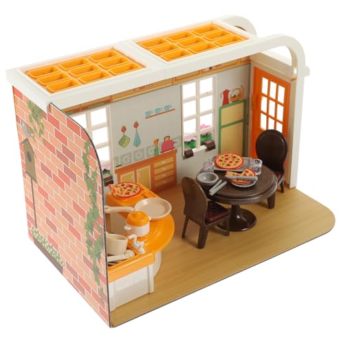 Abaodam 1 Satz puppenstubenmöbel Dollhouse Furniture Dollhouse Accessories Dollhouse playmobile Bausatz Zubehör interessantes Miniaturmodell Miniaturen zum Basteln Plastik von Abaodam
