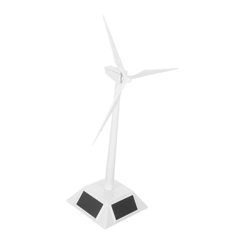 Abaodam 1 Satz solare Windmühle Windmühle 3D Windmühle Solar Windmühle Windmühlenspielzeug für Modell Einer Solarenergie-Windmühle Plastik Weiß Abaodam 1 Satz solare Windmühle Windmühle 3D Windmühle Solar Windmühle Windmühlenspielzeug für Modell Einer Solarenergie-Windmühle Plastik Weiß von Abaodam