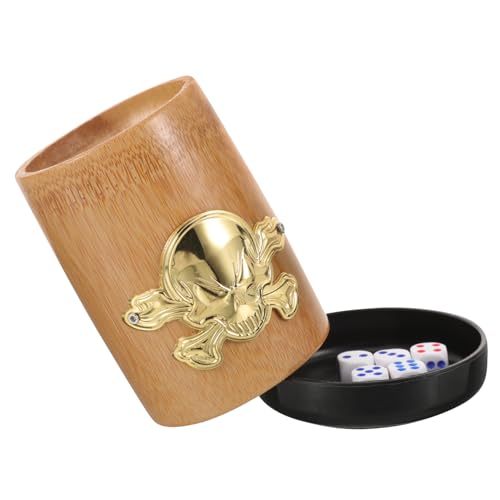 Abaodam 1 Satz -würfelbecher Würfelstapelbecher Würfel Shaker Halter Würfel Zubehör Würfel Aufbewahrungsbecher Desktop-würfel Würfelhalter Sechsseitige Würfel Spiel Plastik von Abaodam