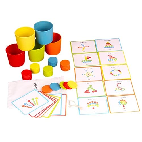 Abaodam Zähl- Und Sortierbecher 5 Stück Kinderspielzeug Farb- Und Formklassifizierung Passendes Lernspielzeug Baby-intelligenzspielzeug Abaodam Zähl- Und Sortierbecher 5 Stück Kinderspielzeug Farb- Und Formklassifizierung Passendes Lernspielzeug Baby-intelligenzspielzeug von Abaodam