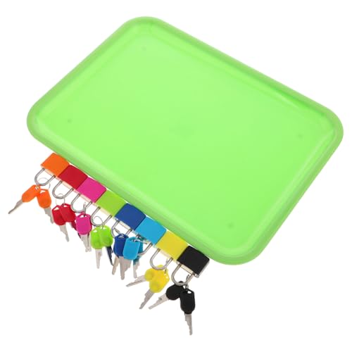 Abaodam 1 Satz zum knacken von schlössern Schließt Montessori Montessori-Lernspielzeug Feinmotorikspielzeug für Kleinkinder kleine Schlösser mit Schlüsseln Metall von Abaodam