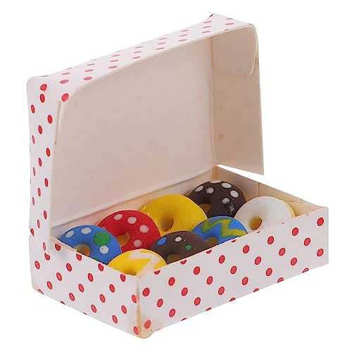 Abaodam Miniatur Puppenhaus Macaron Decor Lustige Dessert Modell Kreative Decor Mini Donut Ornament Set Abaodam Miniatur Puppenhaus Macaron Decor Lustige Dessert Modell Kreative Decor Mini Donut Ornament Set von Abaodam