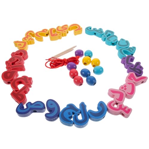 Abaodam Spielzeug Für Jungen Und Mädchen 1 Set Alphabet-perlenspielzeug Puzzle-Spielzeug Für Kleinkinder von Abaodam