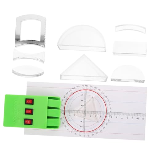 Abaodam 1 Set Ausrüstung Für Optische Experimente Optische Wissenschafts Kits Optische Experimentierwerkzeuge Wissenschafts Kits Für Optik Prismenreflektor Physik Experimente Optik von Abaodam