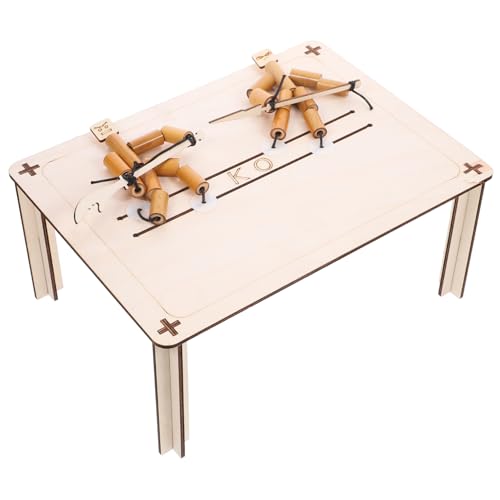 Abaodam 1 Set Bambusmann Kampfspielzeug Puppenbausatz Bot Puzzle Tischpuppe Kampfspielzeug Spiel Desktop Kampfpuppe Auto Kinderpuzzle Handgefertigtes Puppenbausatz Puppen von Abaodam