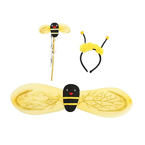 Abaodam 1 Set Bienen-Stirnband für Party-Kostüm-Accessoires für Performance und Verkleidungen und leichte Bienendekoration für Geburtstags- und Themenfeiern Abaodam 1 Set Bienen-Stirnband für Party-Kostüm-Accessoires für Performance und Verkleidungen und leichte Bienendekoration für Geburtstags- und Themenfeiern von Abaodam