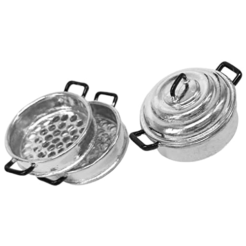 Abaodam 1 Set Dampfgarer Modell Mini Küche Miniatur Töpfe Ornamente Mini Kochgeschirr Ornamente Miniatur Töpfe Fröhlicher Mini Herd Küche Mini Herde Mini Kochgeschirr Abaodam 1 Set Dampfgarer Modell Mini Küche Miniatur Töpfe Ornamente Mini Kochgeschirr Ornamente Miniatur Töpfe Fröhlicher Mini Herd Küche Mini Herde Mini Kochgeschirr von Abaodam