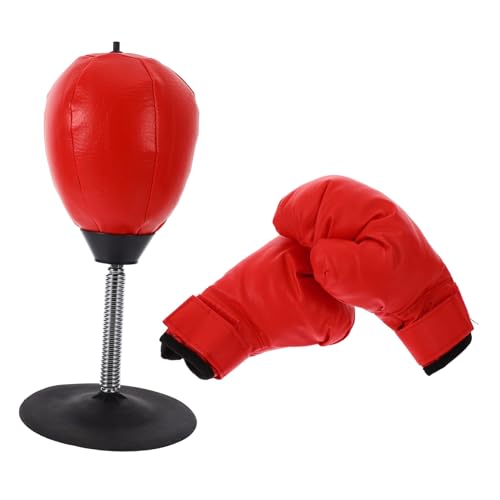 Abaodam 1 Set Desktop Boxgeschwindigkeit Ball Mit Saugfuß Boxhandschuhe Und Aufbläser Für Und Erwachsene Rotes Reaktionsspielzeug Für Fitness Und Training Abaodam 1 Set Desktop Boxgeschwindigkeit Ball Mit Saugfuß Boxhandschuhe Und Aufbläser Für Und Erwachsene Rotes Reaktionsspielzeug Für Fitness Und Training von Abaodam