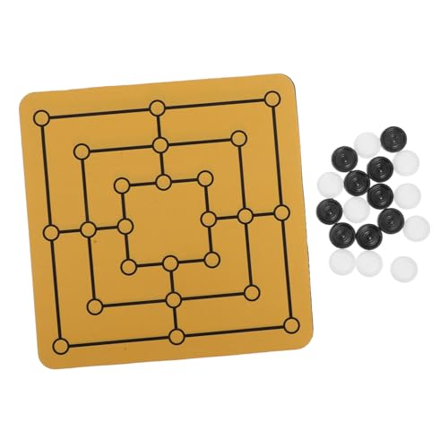 Abaodam 1 Set Desktop Brettspiel Einzigartige Schachbretter Schachbrett Haushalt Schachbrett Gummi Abs von Abaodam