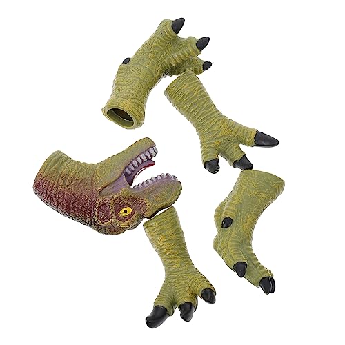 Abaodam Realistisches Dinosaurier-handpuppenspielzeug Für Jungen Und Minifiguren Plüsch-Dinosaurier-spielfiguren Abaodam Realistisches Dinosaurier-handpuppenspielzeug Für Jungen Und Minifiguren Plüsch-Dinosaurier-spielfiguren von Abaodam