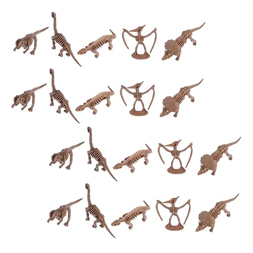 Abaodam 1 Set Dinosaurier-Form Mini für kreative Spielsachen, sicheres und glattes Design für Geburtstagsfeiern und fantasievolles Spielen, zufällige Stile, 24 Stück Abaodam 1 Set Dinosaurier-Form Mini für kreative Spielsachen, sicheres und glattes Design für Geburtstagsfeiern und fantasievolles Spielen, zufällige Stile, 24 Stück von Abaodam
