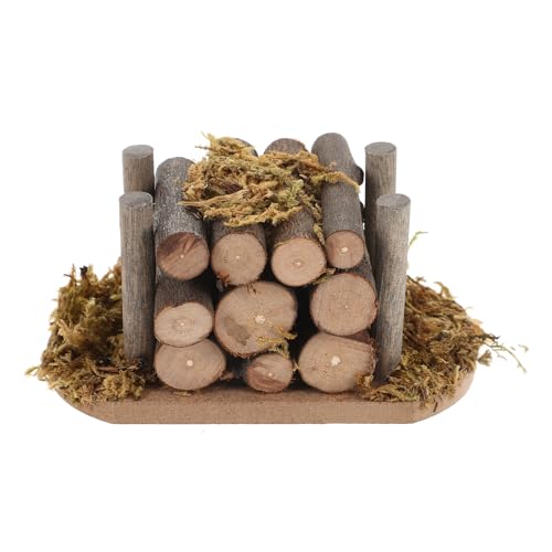 1 Set Garten Micro Landschaft Mini Brennholz Bauernhof Brennholz Mini Kamin Holzscheite Brennholz Stapel Modell Puppenhaus Zubehör 1 12 Maßstab Puppenhaus Brennholz Miniatur Lagerfeuer von Abaodam
