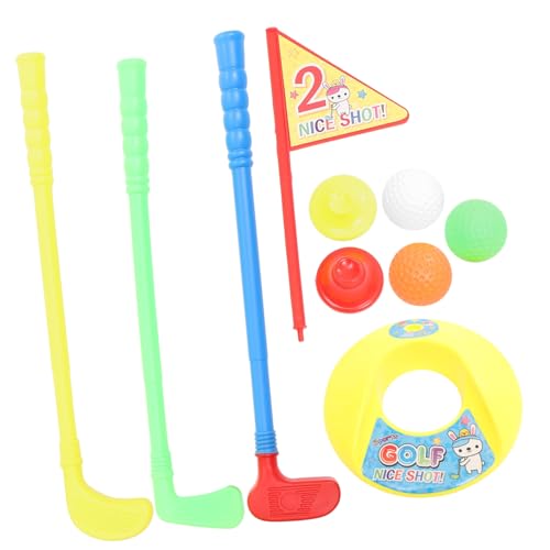 Abaodam 1 Set Golf-Set, Vorschule, Mini-Golfspiel für Elterninteraktion, ansprechende Outdoor-Aktivität für Altersgruppen, zufällige Farbe Abaodam 1 Set Golf-Set, Vorschule, Mini-Golfspiel für Elterninteraktion, ansprechende Outdoor-Aktivität für Altersgruppen, zufällige Farbe von Abaodam