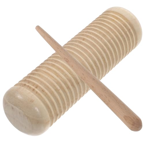 Abaodam 1 Set Guiro-Instrument für Musik für Musikerziehung, sicheres und Percussion-Instrument für Hand-Augen-Koordination, Entwicklung, Geburtstag für Jungen Abaodam 1 Set Guiro-Instrument für Musik für Musikerziehung, sicheres und Percussion-Instrument für Hand-Augen-Koordination, Entwicklung, Geburtstag für Jungen von Abaodam
