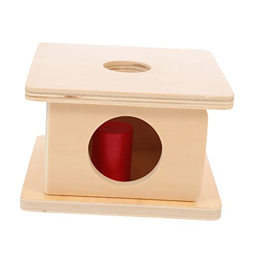 Abaodam Pädagogisches Holz-geometrisches Baustein-Set Frühes Lernen Hand-Auge-koordinationsspielzeug Für Jungen Und Mädchen Abaodam Pädagogisches Holz-geometrisches Baustein-Set Frühes Lernen Hand-Auge-koordinationsspielzeug Für Jungen Und Mädchen von Abaodam