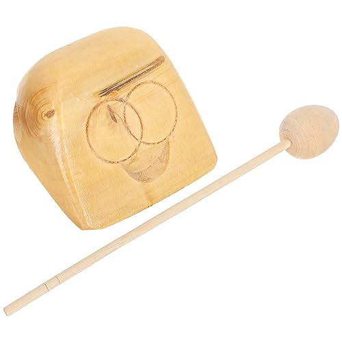 Abaodam Holzfischtempelblock Musikspielzeug Für Kinder Schlaginstrument Für Kleinkinder Pädagogisches Musikspielzeug Für Kinder Abaodam Holzfischtempelblock Musikspielzeug Für Kinder Schlaginstrument Für Kleinkinder Pädagogisches Musikspielzeug Für Kinder von Abaodam