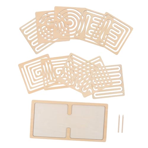 Abaodam Holz-gehirn-Puzzle-Set Für Jungen Und Mädchen Spielzeug Zur Feinmotorik Und Kognitiven Entwicklung Abaodam Holz-gehirn-Puzzle-Set Für Jungen Und Mädchen Spielzeug Zur Feinmotorik Und Kognitiven Entwicklung von Abaodam