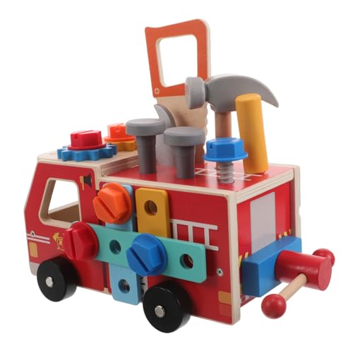 Abaodam 1 Set Kinder-bauwagen: Werkzeugset, Holz-werkzeugbank Für Kleinkinder, Montessori-lernspielzeug, Stem-lernbox Für Kinder, Rollenspiele Abaodam 1 Set Kinder-bauwagen: Werkzeugset, Holz-werkzeugbank Für Kleinkinder, Montessori-lernspielzeug, Stem-lernbox Für Kinder, Rollenspiele von Abaodam