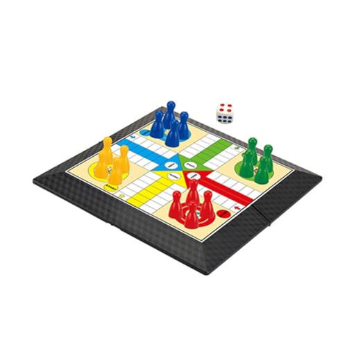 Abaodam 1 Set Kinderschachspiel Tragbares Fliegendes Schachbrettspiel Lernspielzeug Für Flugzeugbrettspiel Für Familienfeiern Und Im Freien von Abaodam