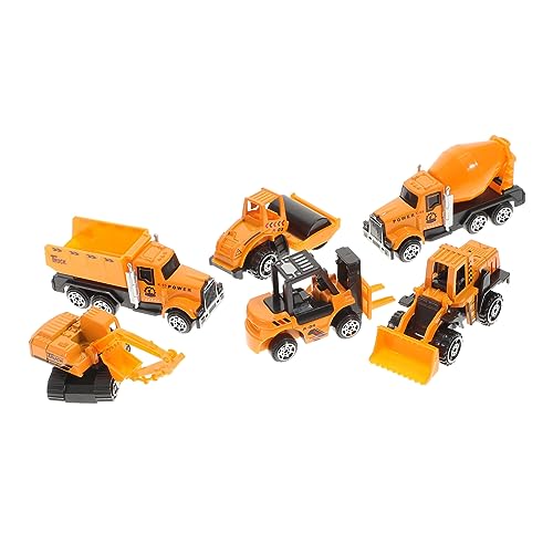 Abaodam 1 Set Konstruktionsspielzeug Tow Mater Abschleppwagen Autos Auto Konstruktionsauto Engineering Truck Auto Gelb von Abaodam
